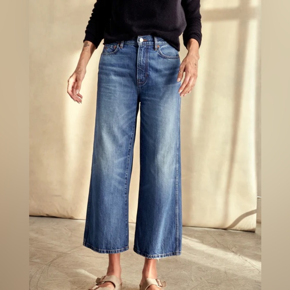The Brook Wide Leg Jean